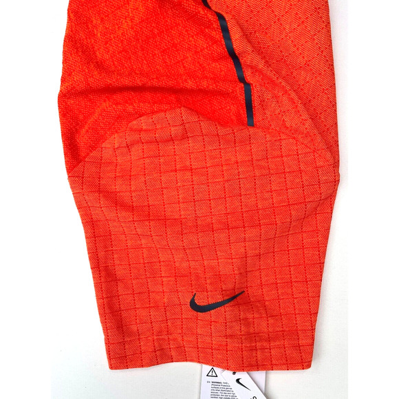Nike Tech Pack Breathe NWT Men's Running Reflect Trim Orange Shirt Size Medium - Picture 16 of 16